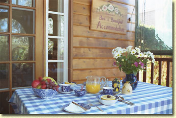 Breakfast on Verandah