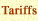 Tarrifs