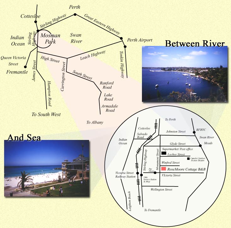 RoseMoore Map of Location